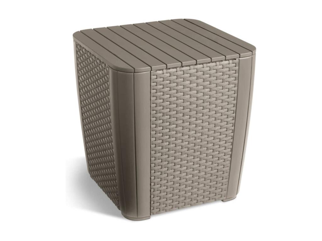 Table d'appoint marron