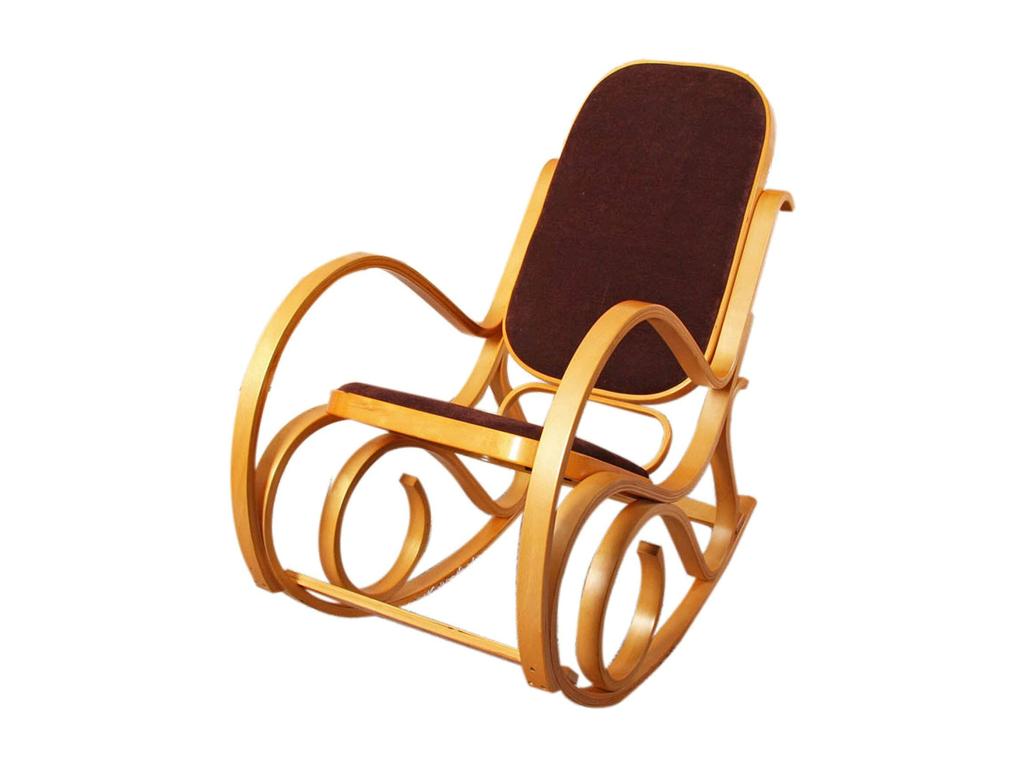 Fauteuil d'appoint marron, 55 x 96 x 90 cm