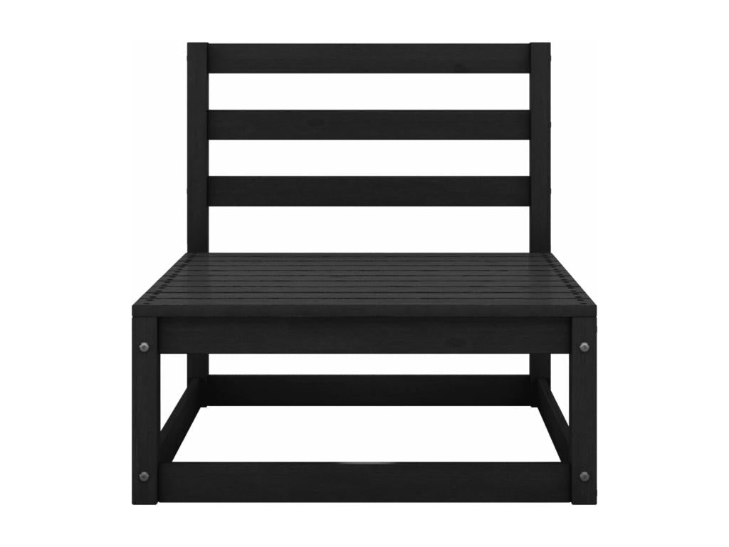 Ensemble de mobilier de jardin en pin noir - dlz1766583702115