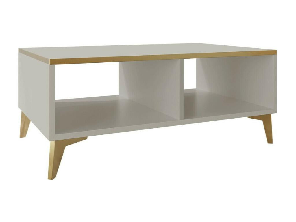 Table basse marron, 40 x 50 x 100 cm