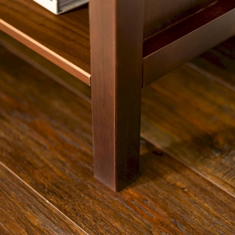 Tables de chevet modernes Middlebrook en bois massif, 1 tiroir, lot de 2