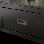 Tables de chevet modernes Middlebrook en bois massif, 1 tiroir, lot de 2