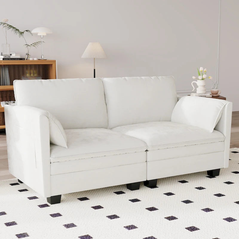 Christopher Knight Home - Canapé deux places Sophia, style moderne du milieu du siècle