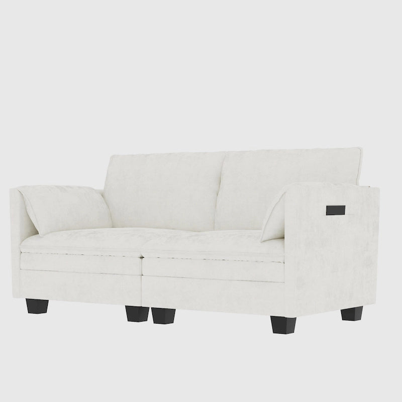 Christopher Knight Home - Canapé deux places Sophia, style moderne du milieu du siècle