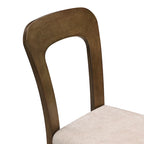Christopher Knight Home - Chaises de salle à manger rembourrées Adrian, assise confortable et structure en bois robuste, lot de 2