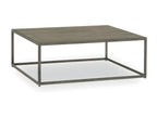 Table basse grise, 110 x 110 x 40 cm