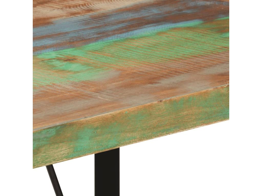 Table en bois massif, 110 x 55 x 107 cm