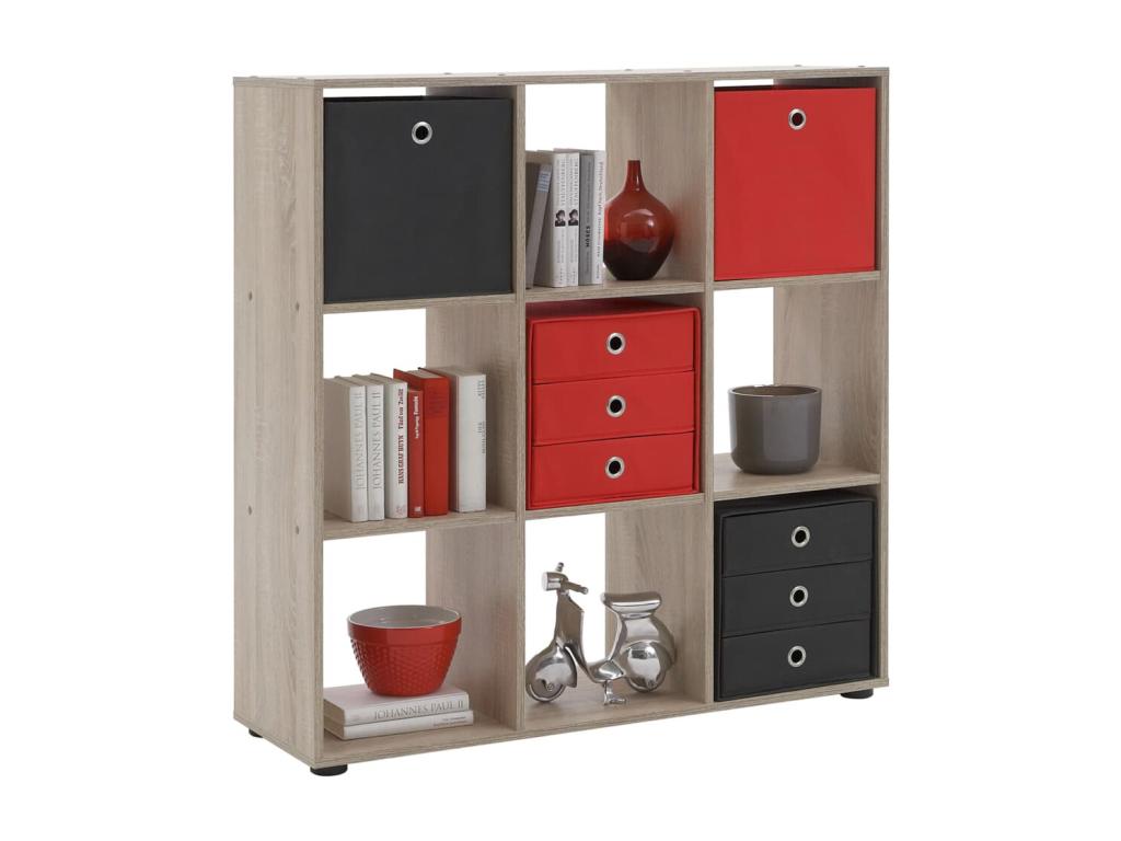 Étagère en chêne beige