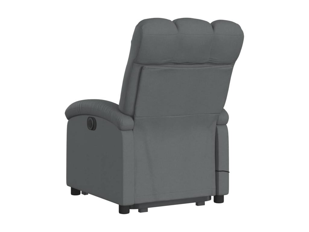 Fauteuil d'appoint en tissu gris - dlz1766583431610