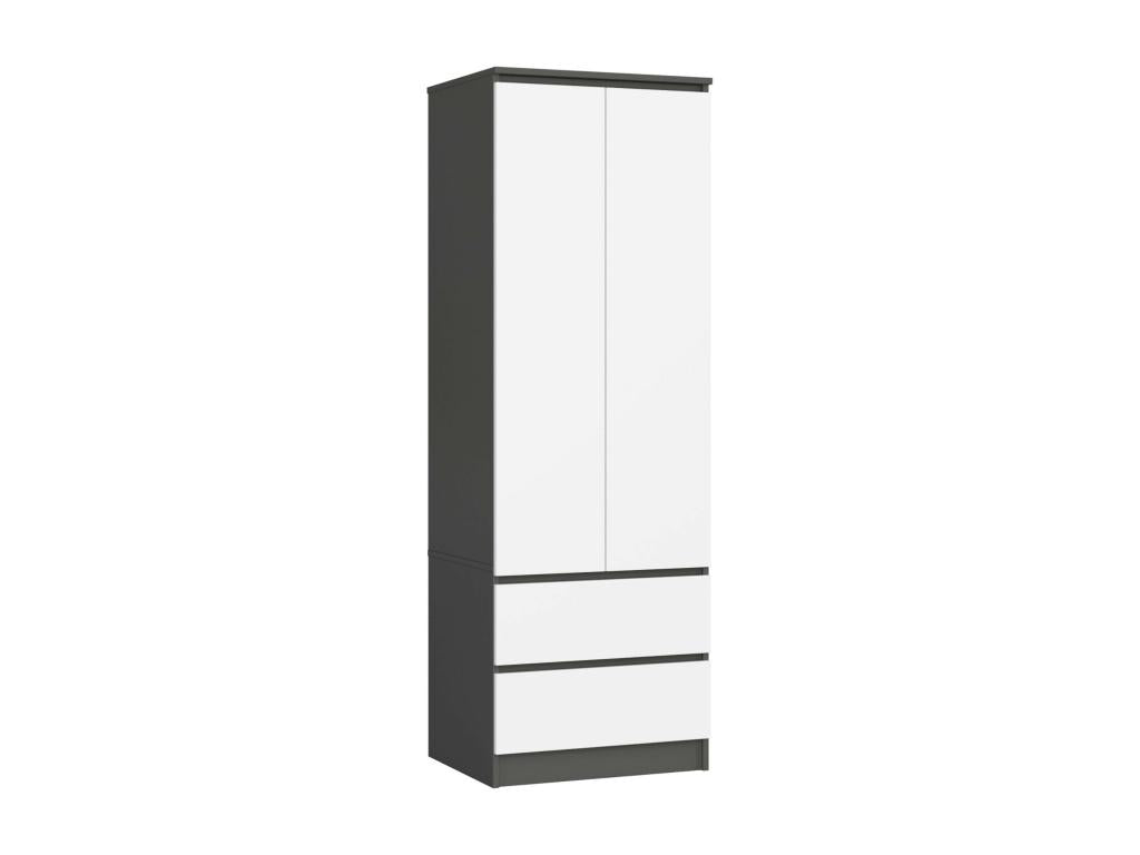 Armoire anthracite, 60 x 51 x 180 cm