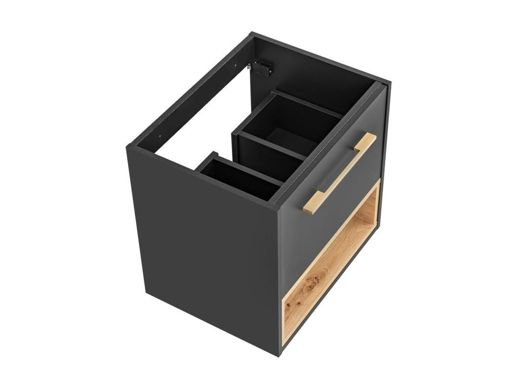 Armoire anthracite, 60 x 46 x 57 cm