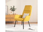 Chaise en tissu jaune - dlz1766583991572