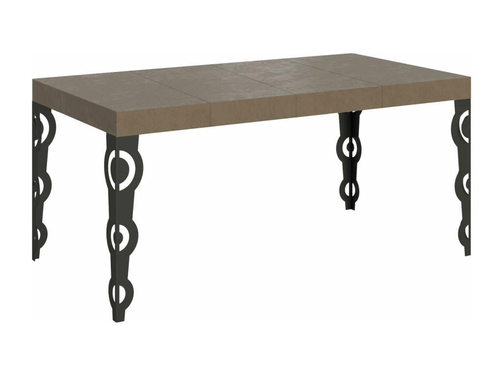 Table anthracite, 90 x 140 cm