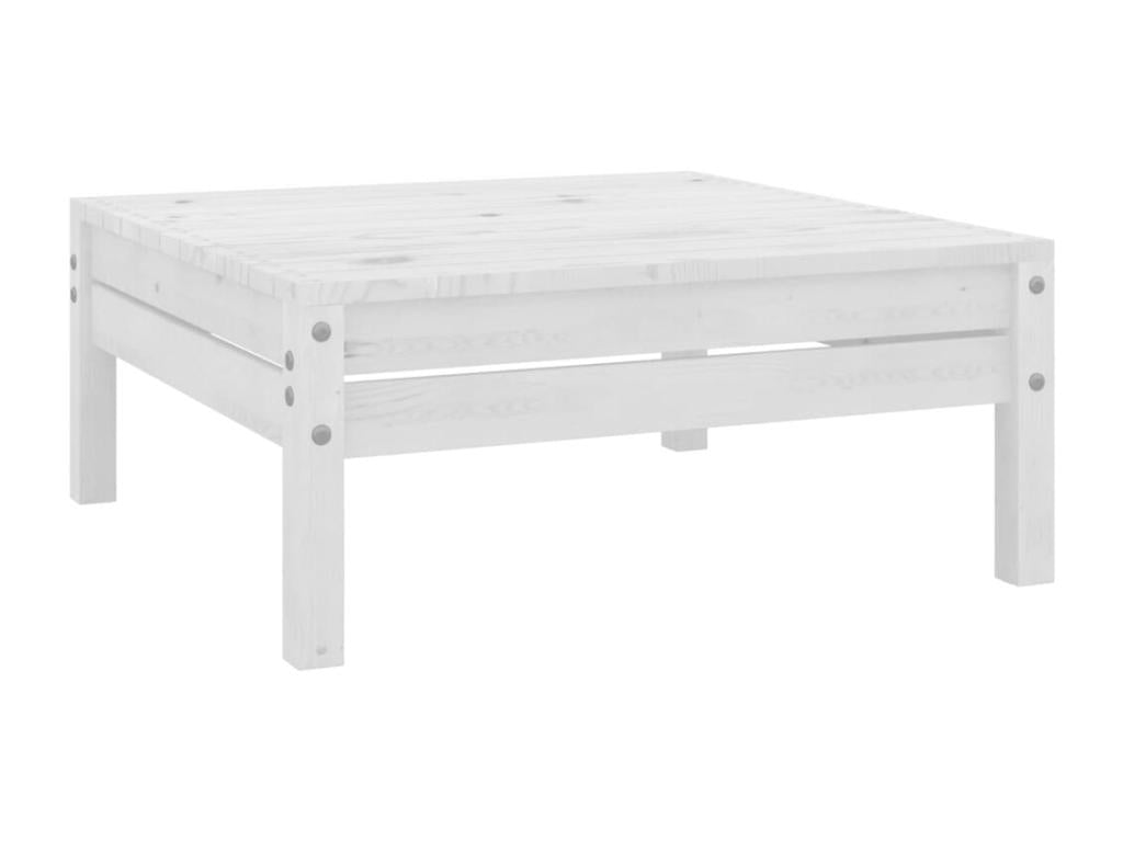 Ensemble de mobilier de jardin en pin blanc - dlz1766583722184