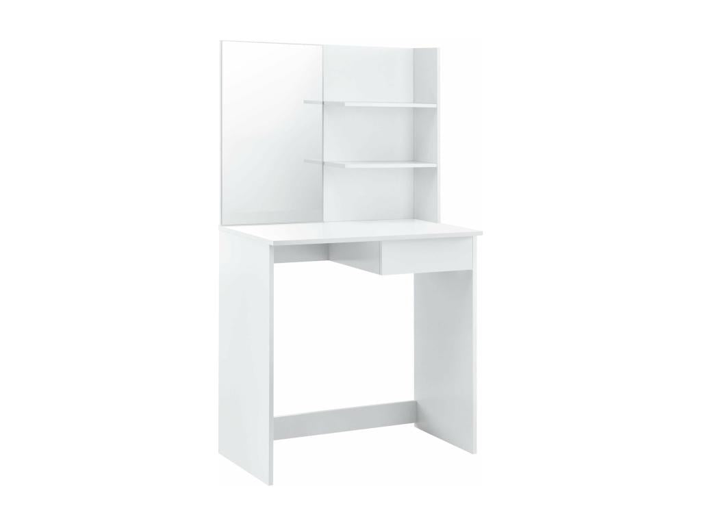 Table blanche, 75 x 39,7 x 141 cm