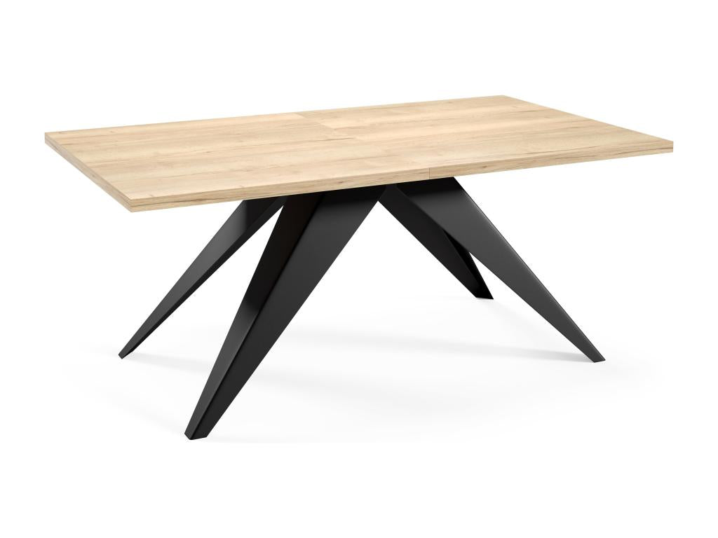 Table de salle à manger naturelle, 90 x 260 x 76 cm