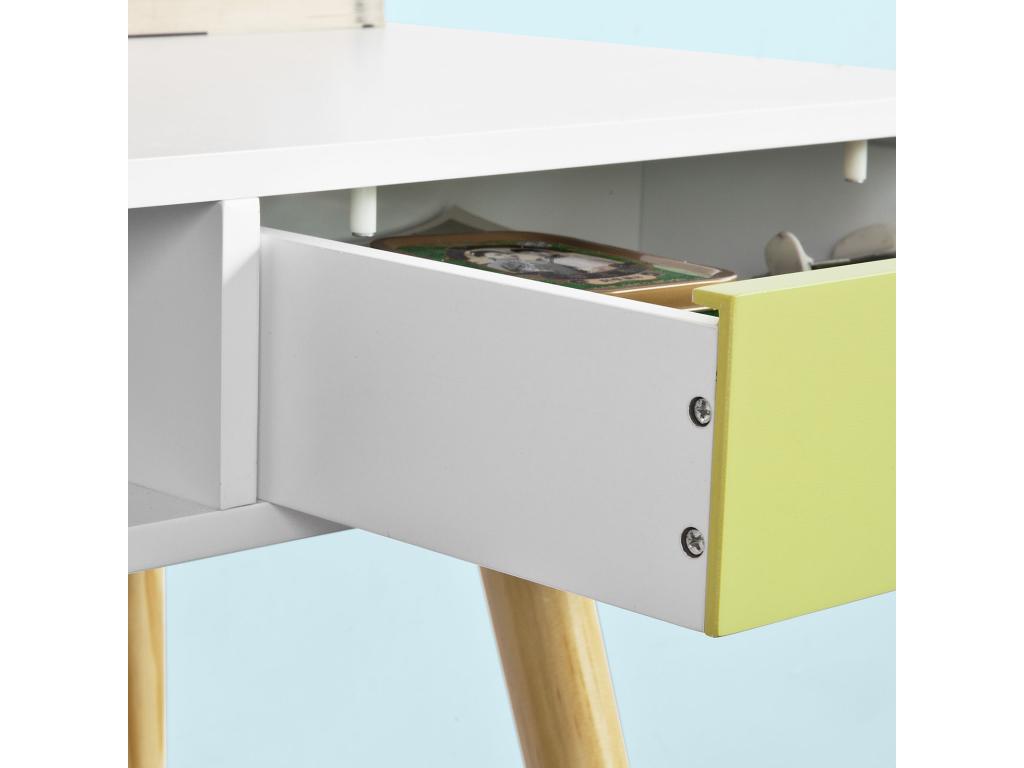 Table d'appoint blanche