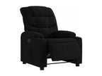 Fauteuil d'appoint en tissu noir