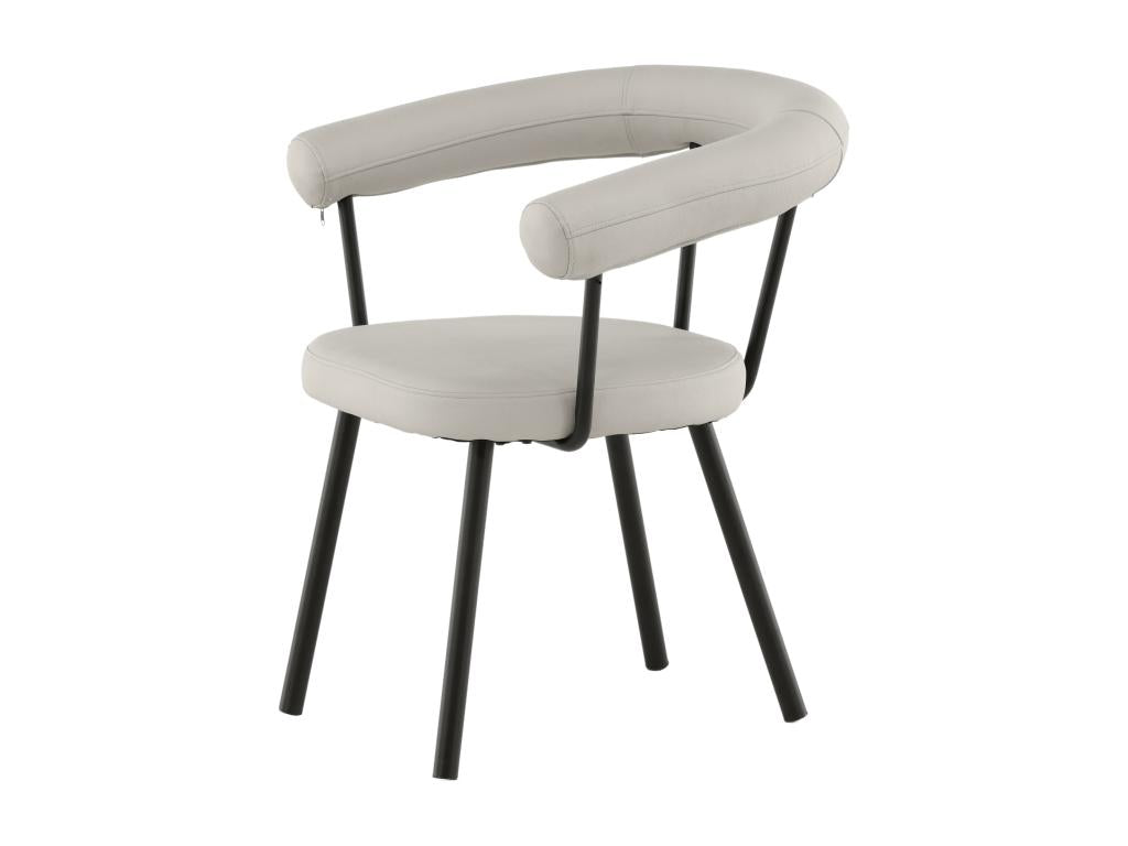 Chaise beige, 68 x 60 x 73 cm