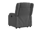 Fauteuil d'appoint en tissu gris - dlz1766583361280