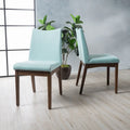 Chaises de salle à manger Dimitri en tissu style Mid-Century (lot de 2) par Christopher Knight Home