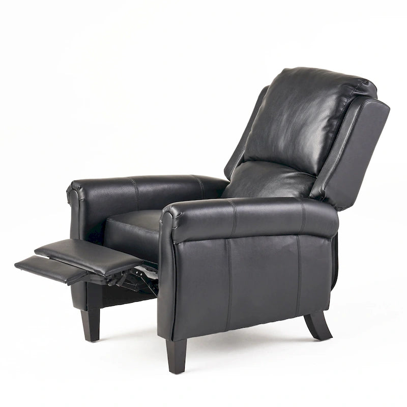 Fauteuil inclinable Haddan en similicuir PU de Christopher Knight Home