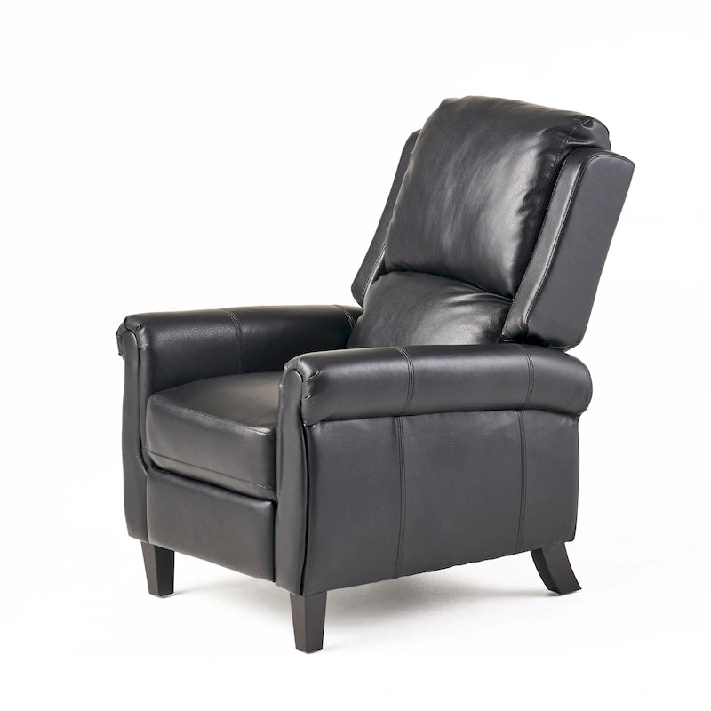 Fauteuil inclinable Haddan en similicuir PU de Christopher Knight Home