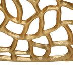 Table basse Cortlandt moderne en maille d'aluminium fabriquée à la main par Christopher Knight Home