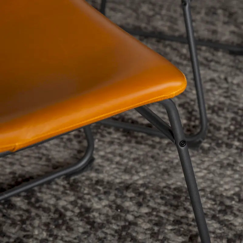 Chaise de salle à manger Middlebrook Prusiner en similicuir (lot de 2)