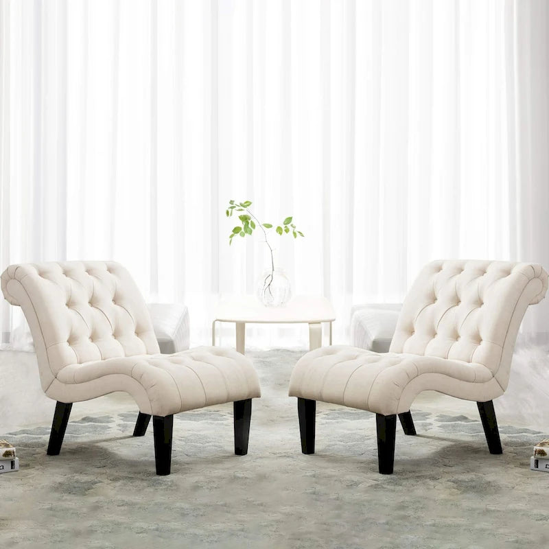 Accent Chairs Set of 2,Living Room Chairs