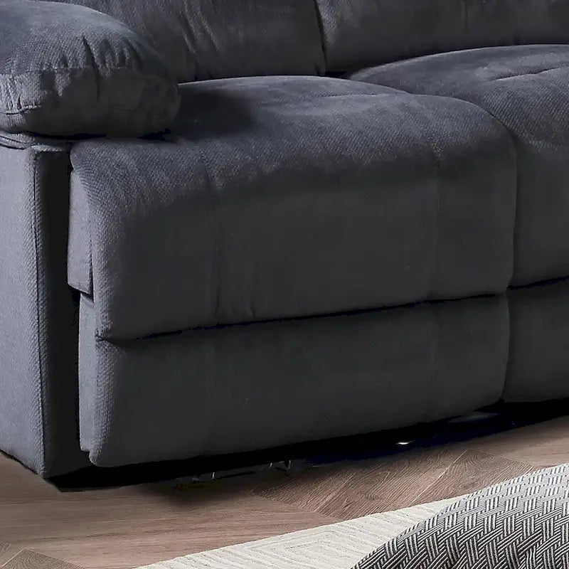 Canapé inclinable rembourré Kevin pour salon