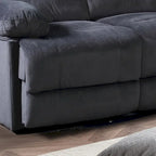 Canapé inclinable rembourré Kevin pour salon