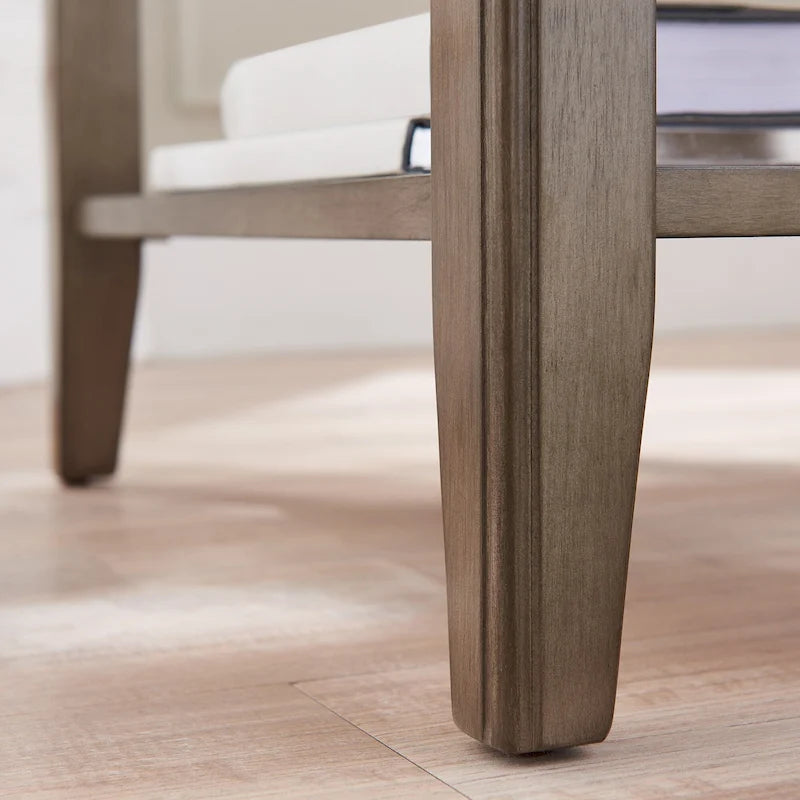 Table d'appoint étroite Laurent de Leick Home avec étagère