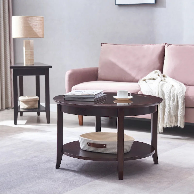 Table d'appoint étroite Laurent de Leick Home avec étagère