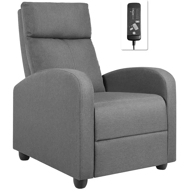 Fauteuil inclinable en tissu, fauteuil de massage, canapé inclinable, fauteuil réglable, fauteuil de cinéma maison, fauteuil simple moderne