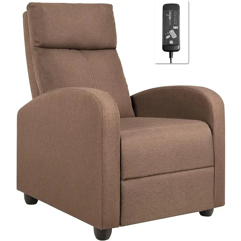Fauteuil inclinable en tissu, fauteuil de massage, canapé inclinable, fauteuil réglable, fauteuil de cinéma maison, fauteuil simple moderne