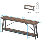 Table d'appoint étroite de 70,9 pouces de long à placer derrière un canapé dans une entrée