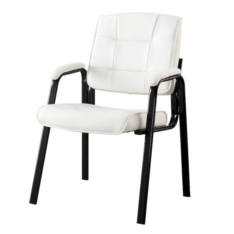 Fauteuils de direction en cuir haut de gamme avec accoudoirs rembourrés