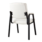 Fauteuils de direction en cuir haut de gamme avec accoudoirs rembourrés