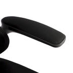 Chaise de bureau ergonomique à dossier haut en maille, idéale pour les petits travaux à domicile.