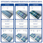 Classeur latéral en acier à 2/3/4 tiroirs verrouillables, 35 W, pour formats A4, Légal et Lettre