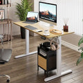 Bureau assis-debout électrique réglable en hauteur Futzca avec panneau de jonction