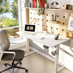 Bureau assis-debout électrique réglable en hauteur Futzca avec panneau de jonction