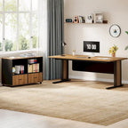 Bureau d'angle de direction 63 et ensemble de classeur mobile pour bureau à domicile