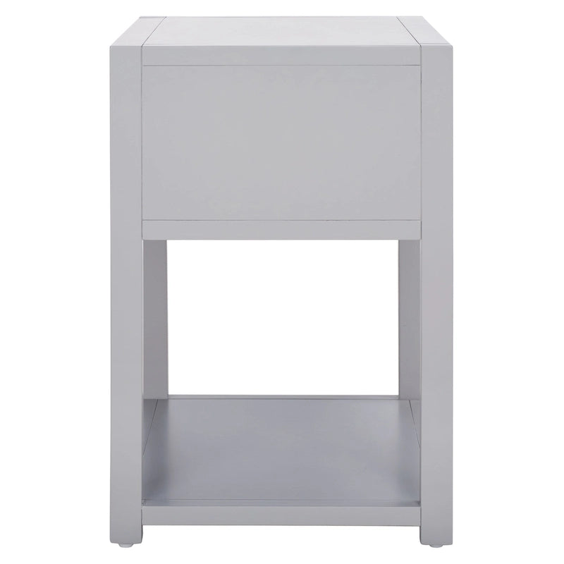 Table d'appoint SAFAVIEH Maci à 1 tiroir et 1 étagère