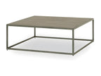 Table basse grise, 110 x 110 x 40 cm