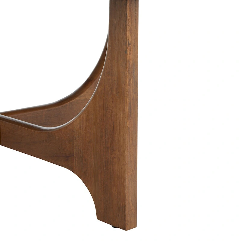 Table basse ronde en bois Cveta de SAFAVIEH Couture - 101,6 cm L x 101,6 cm P x 45,7 cm H