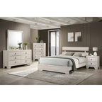 Annis 3 Piece White Platform Bedroom Set
