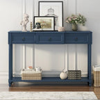 Console Table Sofa Table with Drawers for Entryway