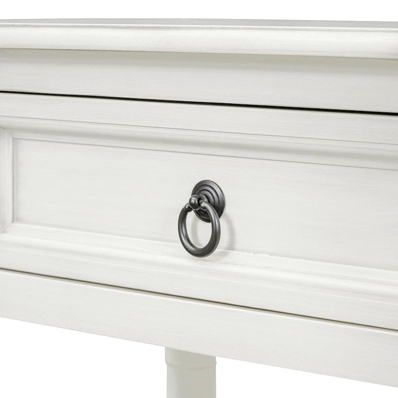 Table console avec tiroirs pour entrée